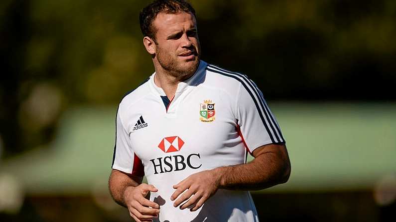 5 July 2013; Jamie Roberts, British & Irish Lions, during the captain's run ahead of their 3rd test match against Australia on Saturday. British & Irish Lions Tour 2013, Captain's Run. North Sydney Oval, Sydney, Australia. Picture credit: Stephen McCarthy / SPORTSFILE