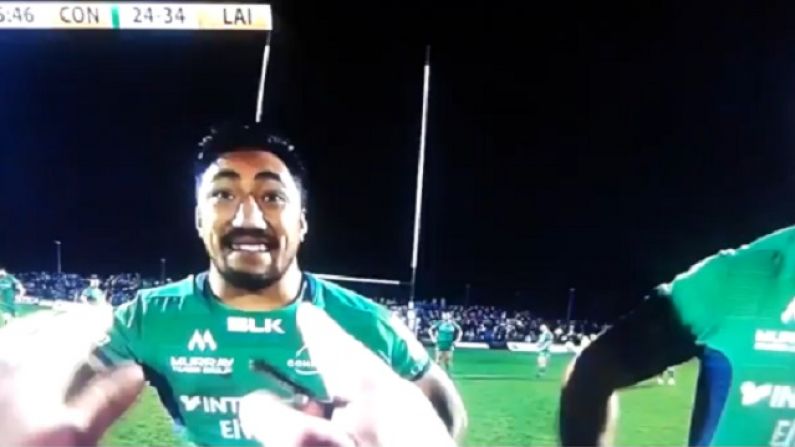 Bad News For Connacht As PRO12 Charge Bundee Aki For Behaviour Towards Ref