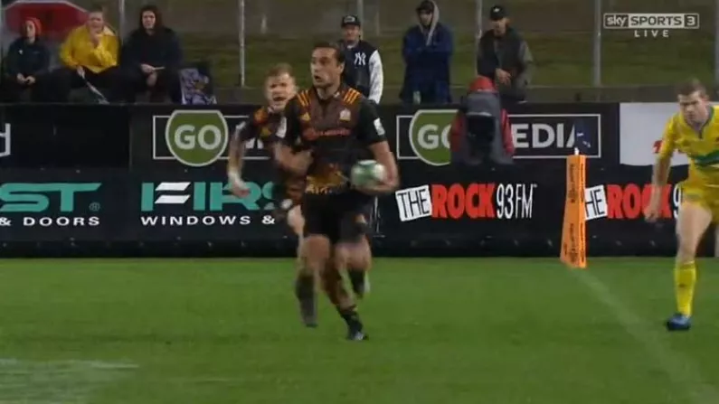 Watch: Leinster Signing Pulls Off Filthy No-Look Pass For Try