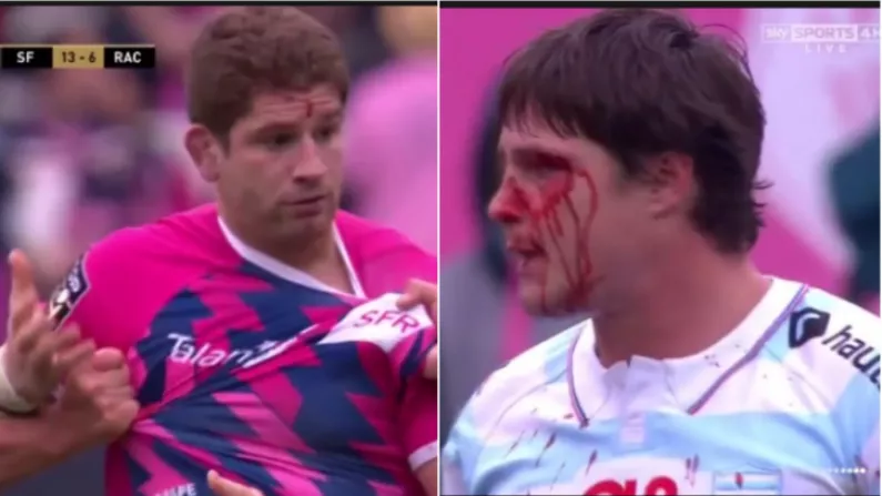 Watch: Pascal Pape Sent Off For Punching Opponent In His Final Home Game For Stade Francais
