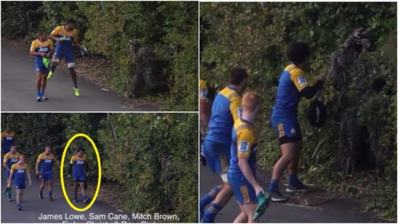Leinster Fans Need To See New Signing James Lowe's Incredible Reaction To 'Scare Cam' Prank