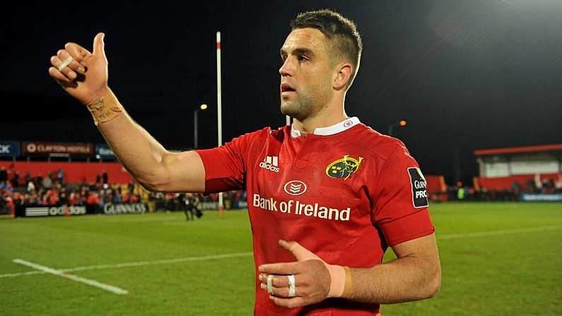 Conor Murray Voted Irish Players' Player Of The Year