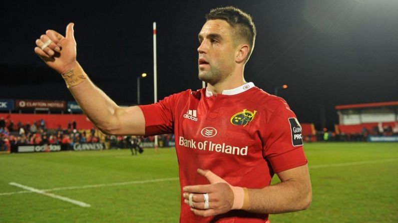 Conor Murray Voted Irish Players' Player Of The Year