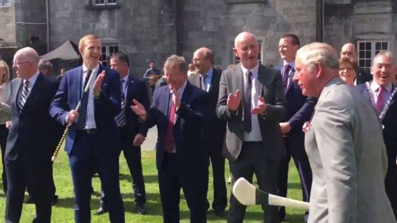 Prince Charles Got To Hang Out With Some Hurling Royalty