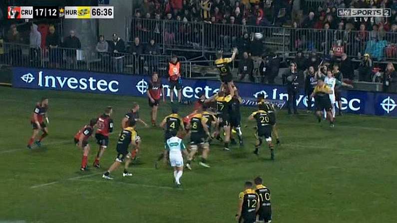 Watch: Hurricanes Take The Piss With Unconventional Lineout Vs Crusaders