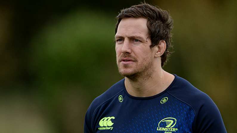 20 February 2017; Mike McCarthy of Leinster arrives for squad training at Thornfields, UCD in Belfield, Dublin. Photo by Piaras O Midheach/Sportsfile