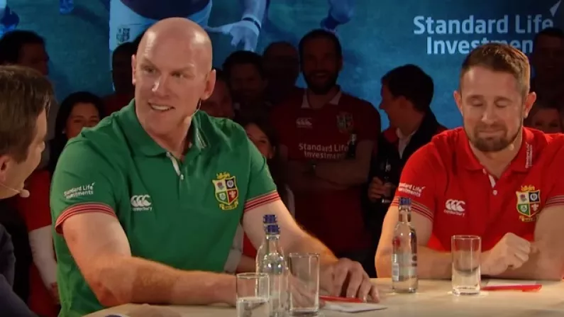 Watch: Paul O'Connell Mercilessly Tears Into Shane Williams Over Grooming On '05 Lions Tour