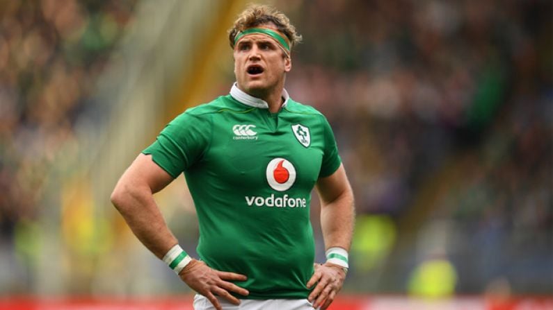 Jamie Heaslip's Mysterious Injury Was Far More Serious Than Initially Thought