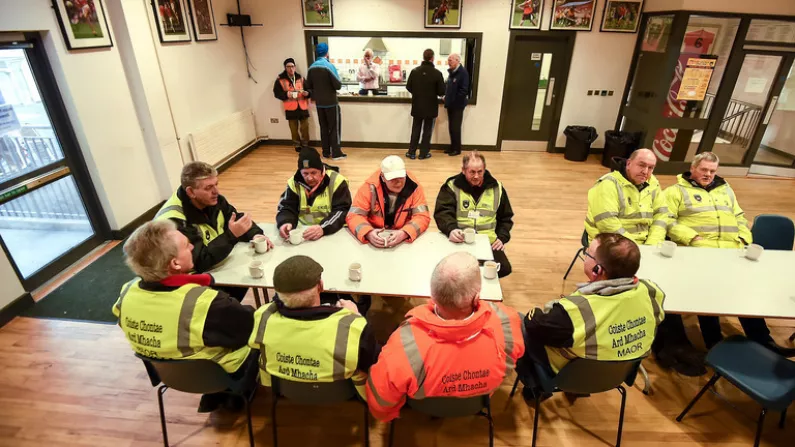 Donegal Stewards Revolt As Pre-Match Meal Is Replaced By A Mars Bar And An Orange