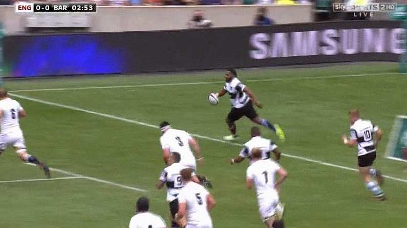 Watch: Timoci Nagusa Goes On Insanely Thrilling Run For Baa-Baas Vs England