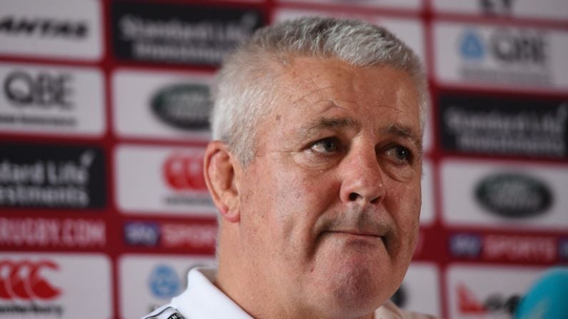 Shane Horgan Worries That Gatland Is The Lions' "Weakest Link"