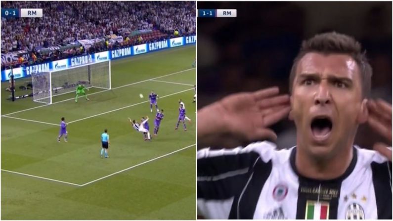 Watch: Mario Mandzukic Scores One Of THE Great European Cup Final Goals Vs Madrid