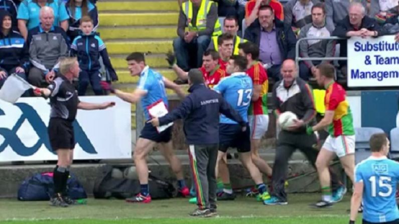 Watch: Diarmuid Connolly Could Face Lengthy Ban After 'Pushing' Linesman