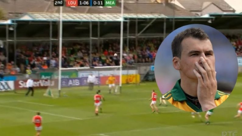 Paddy O'Rourke Made An Absolute Pig's Ear Of Louth's Second Goal