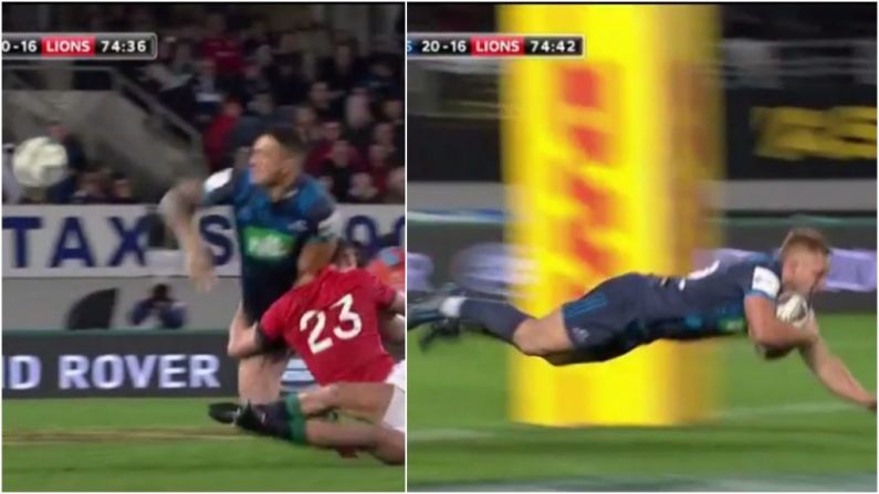 Watch: Sizzling Sonny Bill Offload Sets Up Sensational Blues Try Against The Lions