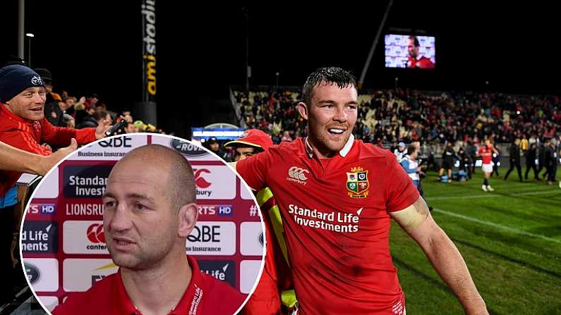 Lions Coach Steve Borthwick Outlines What Makes Peter O'Mahony Such A Great Leader