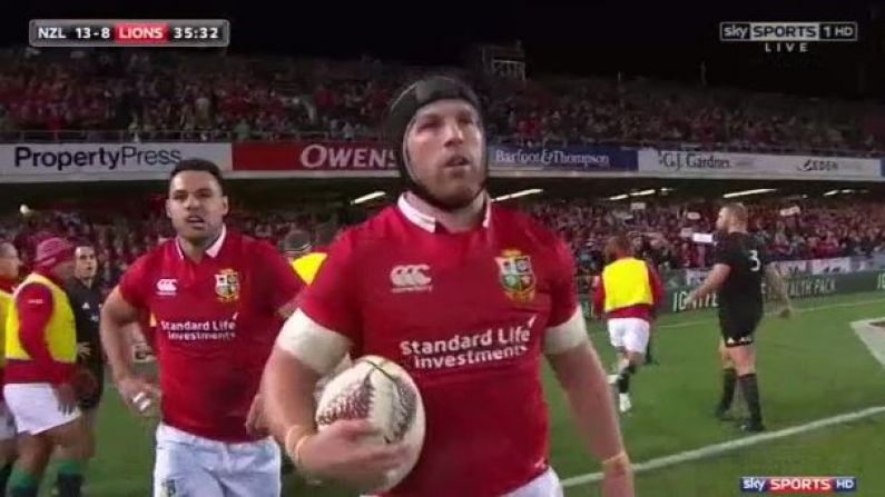 Watch: Sean O'Brien Finishes Off One Of The All-Time Great Lions Tries