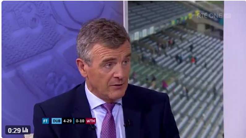 Colm O'Rourke Speaks Absolute Sense After The "Farce" Of Dublin/Westmeath