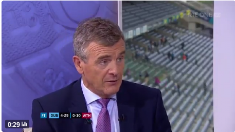 Colm O'Rourke Speaks Absolute Sense After The "Farce" Of Dublin/Westmeath