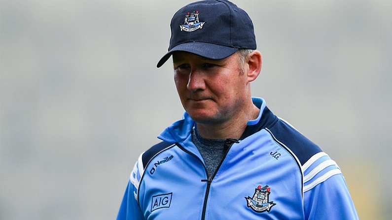 25 June 2017; Dublin manager Jim Gavin ahead of the Leinster GAA Football Senior Championship Semi-Final match between Dublin and Westmeath at Croke Park in Dublin. Photo by Eoin Noonan/Sportsfile