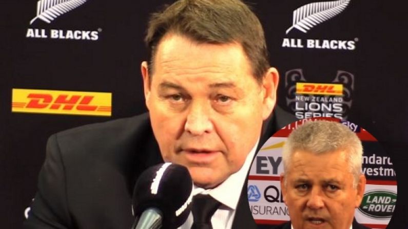 Steve Hansen Blasts ''Desperate'' Gatland Over Conor Murray Accusations