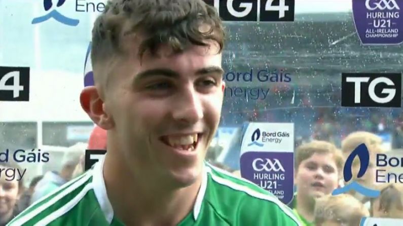 Watch: Limerick Man Of The Match Gives Wonderfully Jaunty Interview After All-Ireland Win