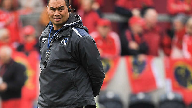 6 May 2017; Connacht head coach Pat Lam during the warm-up prior to the Guinness PRO12 Round 22 match between Munster and Connacht at Thomond Park in Limerick. Photo by Brendan Moran/Sportsfile