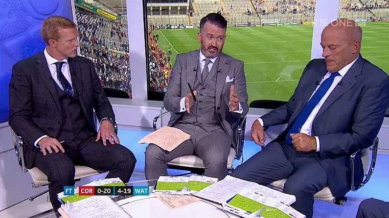 Watch: Donal Óg Calls Out The Sunday Game's Punditry...On The Sunday Game