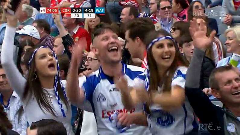 The Delighted Reaction To Waterford's All-Ireland Semi-Final Victory Over Cork