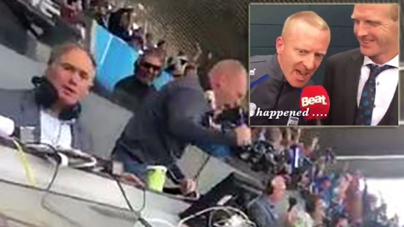 Watch: John Mullane Went Full 'John Mullane' In The Croke Park Press Box Yesterday