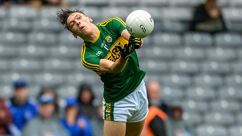 20 August 2017; David Clifford of Kerry during the Electric Ireland GAA Football All-Ireland Minor Championship Semi-Final match between Cavan and Kerry at Croke Park in Dublin. Photo by Piaras O Midheach/Sportsfile