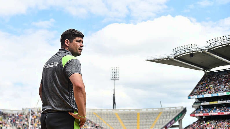 26 August 2017; Kerry manager Eamonn Fitzmaurice during the GAA Football All-Ireland Senior Championship Semi-Final Replay match between Kerry and Mayo at Croke Park in Dublin. Photo by Ramsey Cardy/Sportsfile