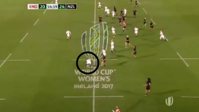 Watch: England Winger Lydia Thompson Scores A Try For The Ages In World Cup Final