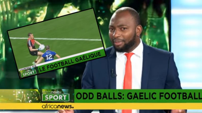 Watch: Africa News Dedicate 2 Mins To Educating Their Viewers On Gaelic Football