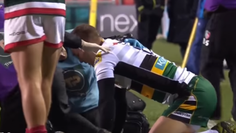 English Rugby Set To Adapt Saliva Tests Pitch-Side To Help Monitor Concussions
