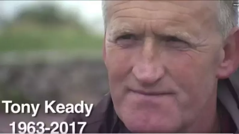 Watch: Brilliant Tony Keady Tribute Played To Crowd At Half Time Of All-Ireland Final