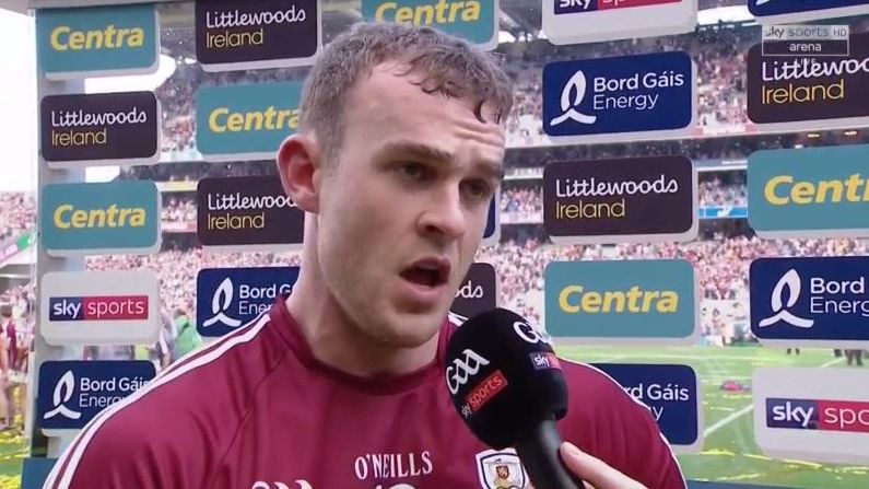 Johnny Glynn's Sky Sports Interview Reveals The Great Camaraderie Of Galway Panel