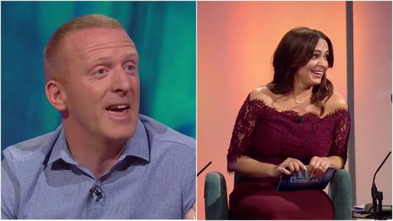 Watch: John Mullane Extends Extremely Cheeky Challenge To Gráinne Seoige On Up For The Match