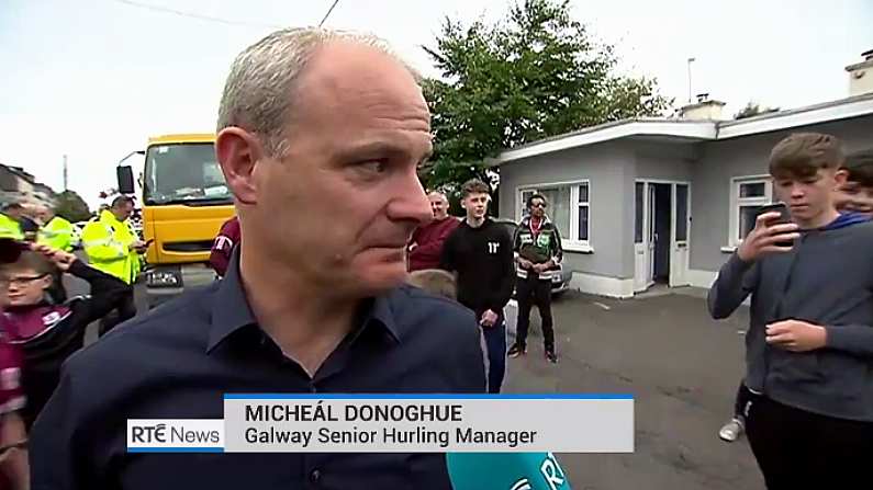 Galway Manager Shows How Much All-Ireland Means With Emotional RTE News Appearance