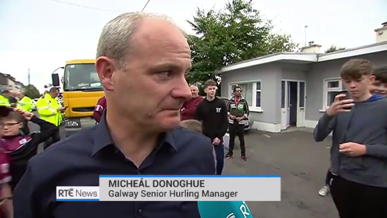 Galway Manager Shows How Much All-Ireland Means With Emotional RTE News Appearance