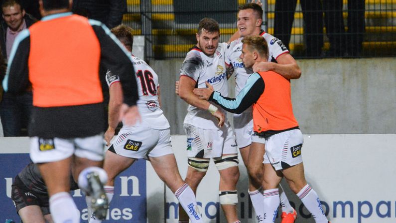 Watch: Jacob Stockdale Finishes Off A Brilliant Ulster Try Against The Scarlets