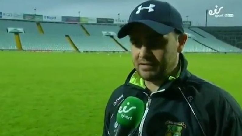 Limerick Club Manager Forgets He's On TV With Passionate Post-Match Interview