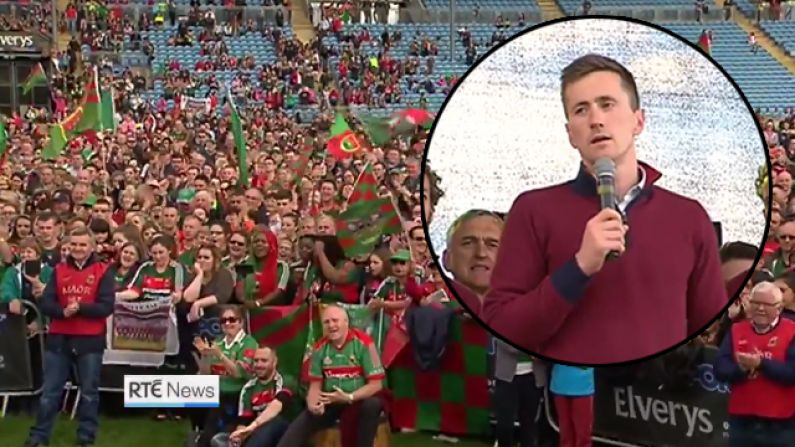 Watch: Thousands Turn Out To Show Support As Mayo Team Arrive Home