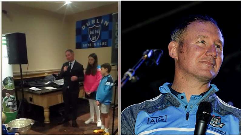 Watch: Jim Gavin Shows Different Side In Fantastic 2017 Speech At His GAA Club