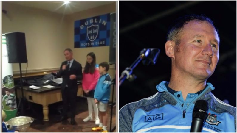 Watch: Jim Gavin Shows Different Side In Fantastic 2017 Speech At His GAA Club