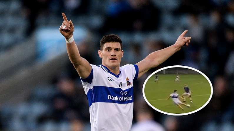 29 September 2017; Diarmuid Connolly of St Vincent's during the Dublin County Senior Football Championship Quarter-Final match beween St Vincent's and St Sylvester's at Parnell Park in Dublin. Photo by Piaras O Midheach/Sportsfile