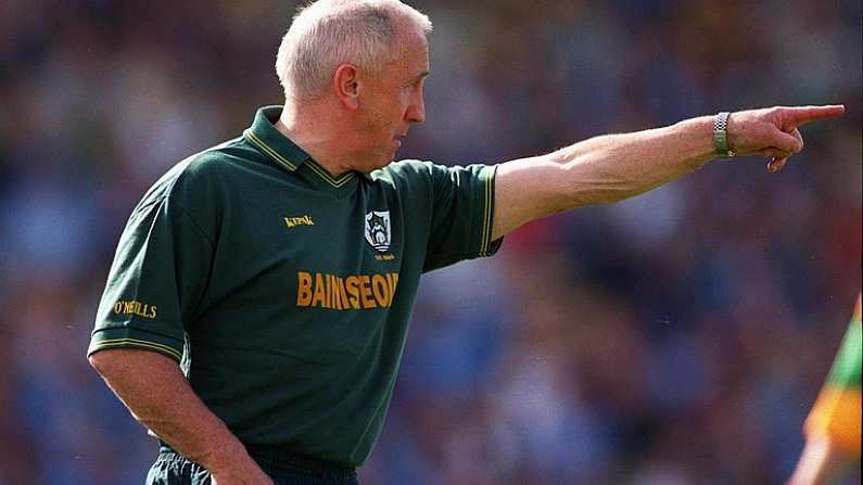 1 August 1999; Meath Manager Sean Boylan. Football. Picture credit; Brendan Moran/SPORTSFILE