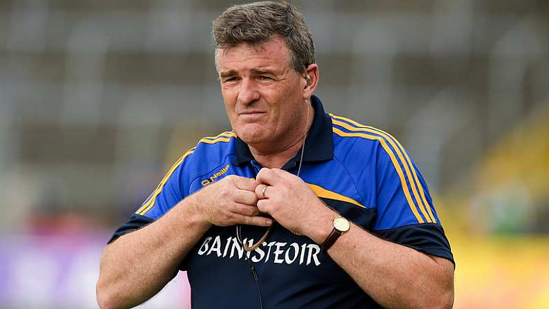 15 July 2017; Tipperary manager Liam Kearns during the GAA Football All-Ireland Senior Championship Round 3B match between Tipperary and Armagh at Semple Stadium in Thurles, Co Tipperary. Photo by Ray McManus/Sportsfile