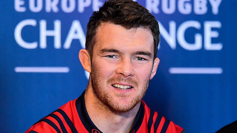 2 October 2017; Peter O'Mahony of Munster in attendance at the European Rugby Champions Cup and Challenge Cup 2017/18 season launch for PRO14 clubs at the Convention Centre in Dublin. Photo by Eoin Noonan/Sportsfile