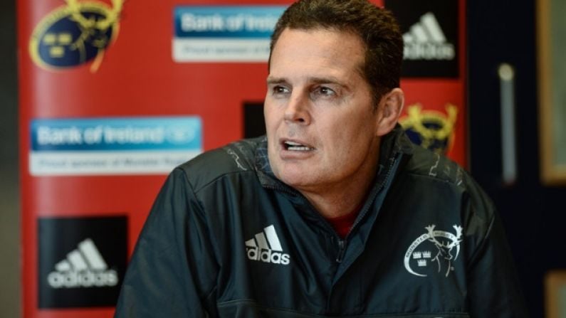 Report: Rassie Erasmus To Leave Munster Earlier Than Expected